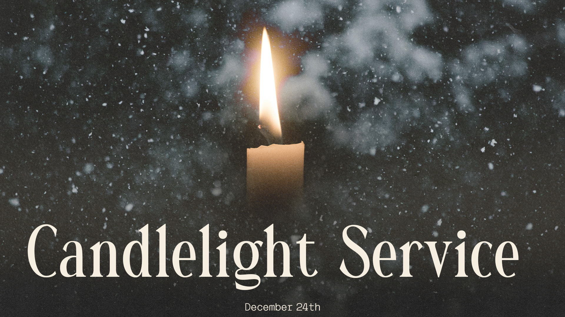 Candlelight Service - First Baptist Church of Bridgeport